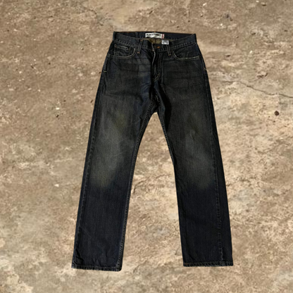 Levis Slim Straight Leg Blue Jeans